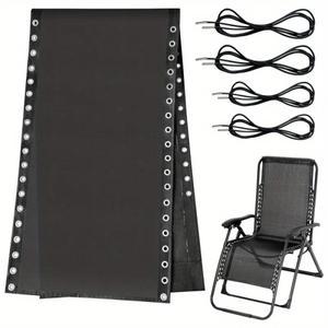 무중력 의자 파티오 라운지 소파 안락 용 교체 패브릭 천 모든 표준 슬링 63x17 인치