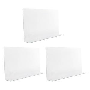 알리피스 샤워 스플래시 가드 키트: 3PCS 방수 자가 접착 욕조 코너 가드 - 욕조 세면대 싱크대 욕실을 위해 샤워기나 욕조에 물을 보관하세요