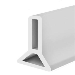 조절 가능한 샤워 워터 블로커 u2013 욕조 및 워크인 샤워용 스플래시 가드 | 삼각형 강화 내구성 실리콘 | 쉬운 필 앤 스틱 설치 | 방수, 곰팡이 방지 및 맞춤형 모양