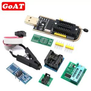 호환  CH341A 24 25 시리즈 EEPROM 플래시 BIOS USB 프로그래머 모듈 93CXX 25CXX 24CXX 용 SOIC8 SOP8 테