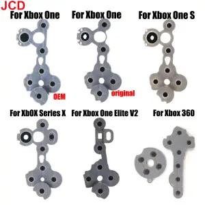 호환  Xbox One Slim Xbox 시리즈 S X 컨트롤러 핸들 버튼 패드 전도성 접착제 게임 패드 수리 용 1pcs 전