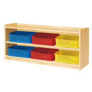 H29-5 바구니장 이단 원목