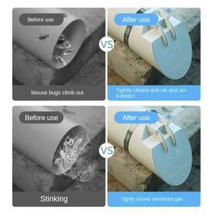 파이프 냄새 방지 바닥 여과기 필터 세탁기 배수 지붕 변기 채반 싱크 샤워 50