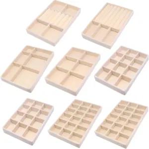 7Color Sky 주얼리 정리함 서랍 8세트 박스 벨벳 귀걸이 목걸이 디스플레이용 스태커블 트레이