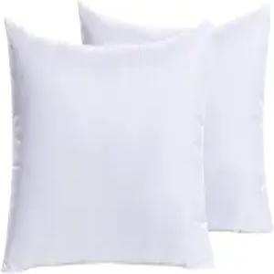 밀레 표준 사이즈 세트 2개 던지기 베개 삽입 프리미엄 스터퍼 직사각형 폼 장식 쿠션 침대 소파 20x26인치