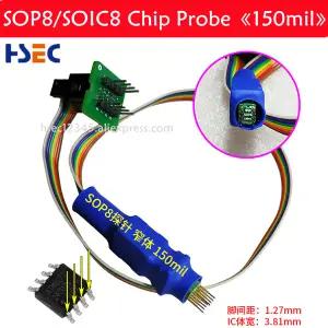 호환  USB 프로그래머 TL866 RT809F RT809H CH341A의 EEPROM 93CXX25CXX24CXX 회로 프로그래밍용 SOIC8 SOP
