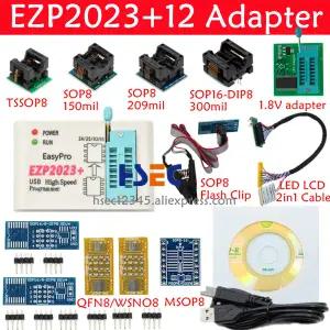 호환  100% EZP2023 고속 USB SPI 프로그래머 EZP 2023 24 25 93 95 EEPROM 25 플래시 BIOS 칩 EZP2019보다