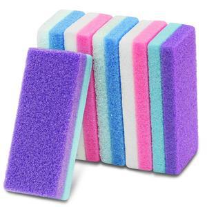 6Pcs 프로페셔널 페디 풋 푸미스 스톤 발 용 캘러스 리무버와 스크러버 사이드 데드 스킨용