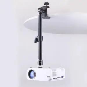 빔프로젝터 홀더 랙 2-6cm클램프+10cm막대 브라켓