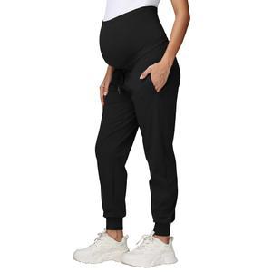V VOCNI 임산부 조거 팬츠 스웨트 드로스트링 포켓 임신 바지 러닝 라운지 운동 조깅