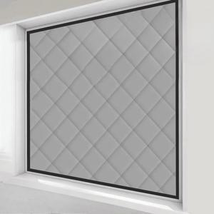 창문 방음커튼 소음차단 시트지 60x140cm 방한외부 찍찍이 암막 탈착식 방열