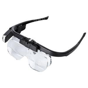 LED돋보기안경 경 조명 작업 바늘꿰기 수리용 도구 작업용 시계 속눈썹 정밀