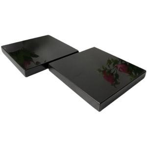 우퍼 오석 받침대 서브 스피커 거치대 선반 5CM 대리석 블랙 15x20x1 흡음재