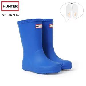 [토박스] [장마대비] 헌터 장화 키즈 퍼스트 클래식 코발트블루 아동 키즈 장화 부츠 HTKCE2TSFK11