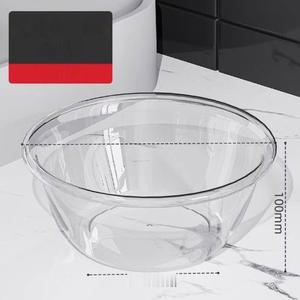 대야 투명 세숫대야 소형 원형 세수대야