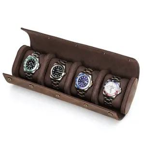 픽유아 11번가 시계 휴대용 보관함 여행용 거치대 정리함 가죽케이스 손목