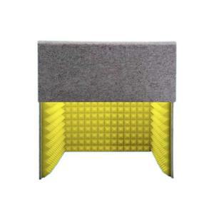 방음 부스 조립식 하늘색 1인용 스튜디오 노래 방음실