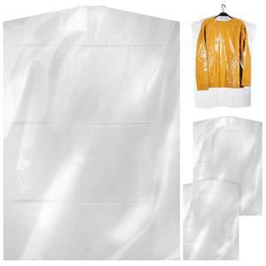 투명 플라스틱 방진 장착 가운 정장 보관용 의류 드라이클리닝 프린트 밀폐 보호포 지퍼