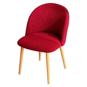 의자 커버 천갈이 시트 식탁의자 덮개 리폼 곡선 등받이 녹색 일체형 니트