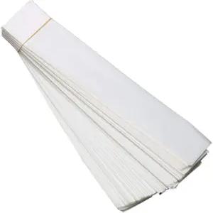 100개 2x10.6인치 투명 주얼리 디스플레이 가방 목걸이 팔찌 포장 (걸이 카드 미포함)