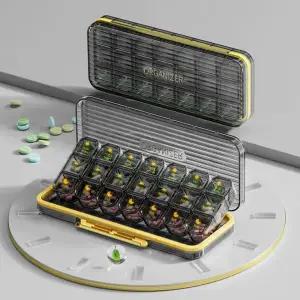 휴대용 약통 알약 케이스 U299 U399 약보관함 보조제 요일별 시간별 소분 정리함