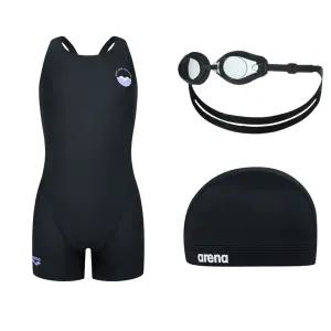 아레나 AYAG1PB30 여아동 수영복 수경 수영모자 3종세트