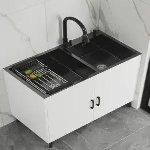 미니 이동식 간이 개수대 원룸 야외 캠핑용 사무실 보조