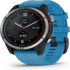 Garmin Quatix 7 스탠다드 에디션 마린 GPS 스마트워치 조수 변화 및 앵커 드래그 알림 웨이포인트 표시
