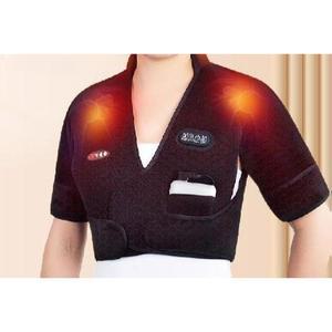어깨 온열기 핫팩 찜질 상체 휴대용 발열 충전 보온 마사지기 목 따뜻한 무선 전기