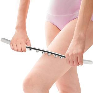 ONUEMP 스테인리스 스틸 바디 괄사 스틱, 림프마사지 마데로테라피아 키트, 근막 마사지, 근막 릴리스