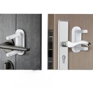 문 손잡이 잠금장치 반려동물 외출 안전장치 고정 도어락 창문