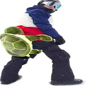 스키 스케이팅 스노보드 보호 장비 귀여운 거북이 쿠션 그린