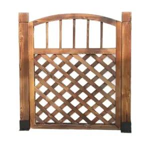 원목 대문 야외 담장 목재 정원 마당 출입문 A형