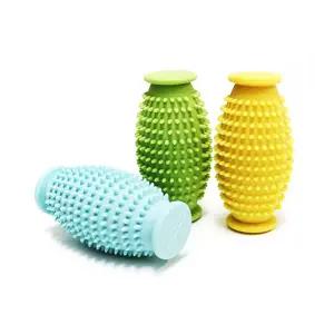 실리콘 손운동기구 헬씨그립 재활운동 악럭 지압기 악력 증진 손 운동 기구 재활 지압 돌기 손바닥