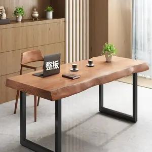 대형 와이드 테이블 우드슬랩 4인 6인 가로 감성 월넛