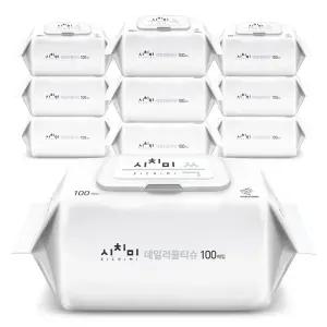 시치미 쓱 데일리 물티슈 캡형