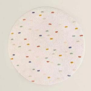 VIKAMA 거실 라운드 카펫 침실 바닥 매트 침대 옆 담요 소파 미끄럼 방지 회전 의자 쿠션 홈 장식