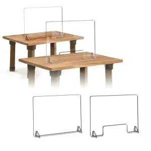 비말방지막 앞가림막 아크릴가림막 1인용책상가림판 가림막 칸막이 책상가림막 책상칸막이