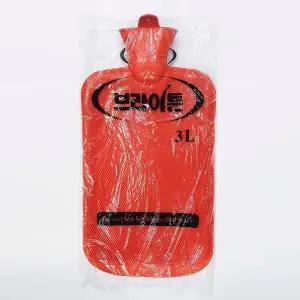 3리터 마개 빙침 대사이즈 고무물주머니 냉온찜질용 찜질 주머니 찜질팩 물주머니 온찜질