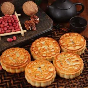 복원 월병 빵 아이간식 중국과자 선물 팥앙금 3봉 팥빵 견과빵 오인월병 쿠키 과자