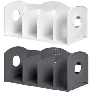 시스맥스 4단 멀티책꽂이 42117 북엔드 서류 정리 서류꽂이 화일꽂이 보관함 정리박스 책꽂이