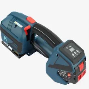 PET PP 벤딩기 전동 휴대용 자동 충전식 대용량 밴딩기 배터리 포장기 V2 결속