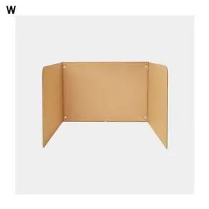 공부집중칸막이 기본형 종이칸막이 도서관종이칸막이 집중칸막이 조립식칸막이