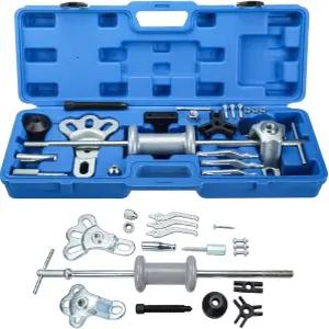 8마일레이크 9방향 슬라이드 해머 풀러 앞바퀴 축 베어링 덴트 허브 기어 제거기 세트