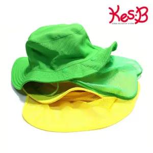 사파리형 편한 어린이 경량 챙큰 모자 유치원 정글탐험 비치모자