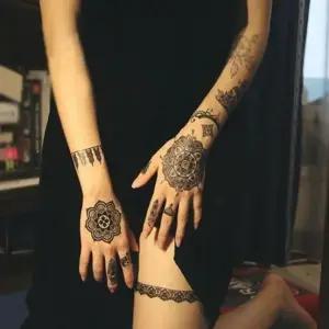 캐릭터 긴팔 용품 바디 토토헤나 타투 스티커 5종 타투용품 문신커버스티커 헤나스티커 헤나타투 문신커버