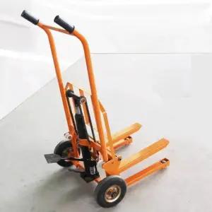 소형 핸드 지게차 리프트 가정용 트럭 수동 미니 스태커 카트 창고 수동지게차 팔레트