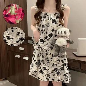 가운 골프 골프샤워 여름잠옷 원피스 면잠옷 탈의실 목욕 원피스잠옷