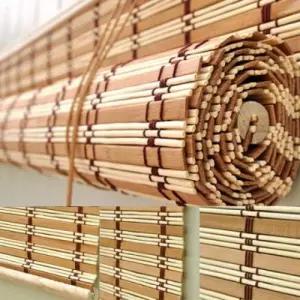 문가리개 사생활보호 천연대나무발애슐리中 문발 방범창문가리개 블라인드