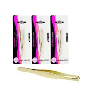 눈썹 0104-3개 쪽찝게 족집게핀셋 정리 판골드 네일아트